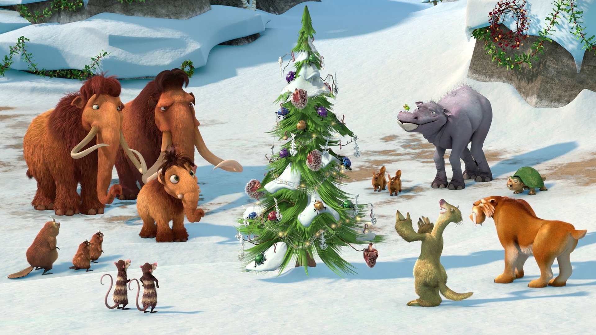 დიდი გამყინვარება: მამონტების შობა / Ice Age: A Mammoth Christmas (Didi Gamyinvareba: Mamontebis Shoba Qartulad) ქართულად