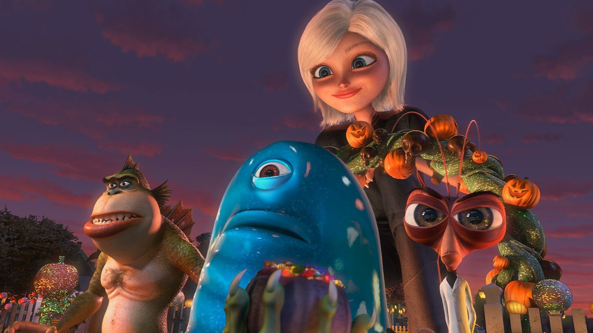 მონსტრები უცხოპლანეტელების წინააღმდეგ / Monsters vs Aliens: Mutant Pumpkins from Outer Space ქართულად