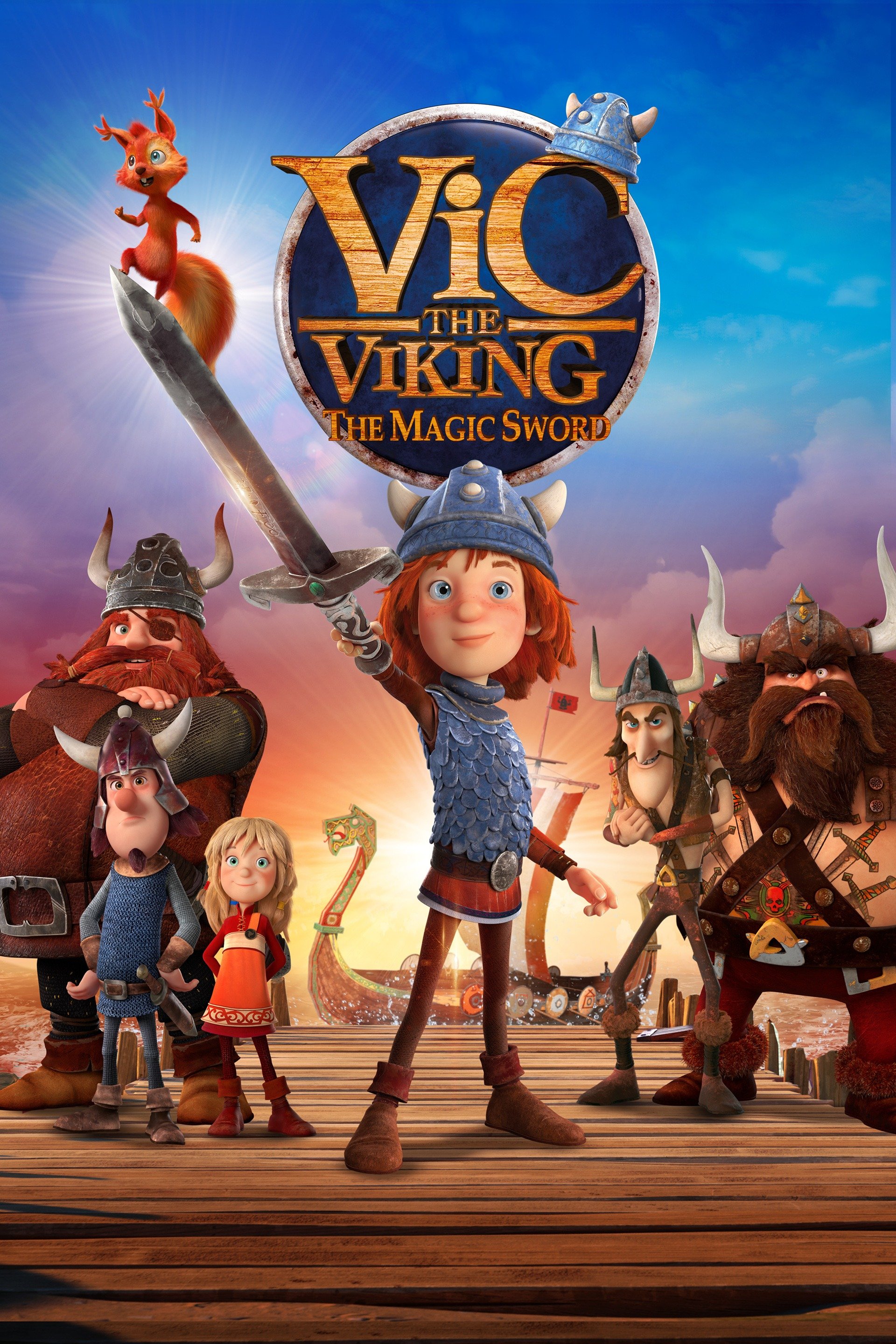 ვიკინგი ვიკი და ჯადოსნური ხმალი / Vic the Viking and the Magic Sword (Vikingi Viki Da Jadosnuri Xmali Qartulad) ქართულად
